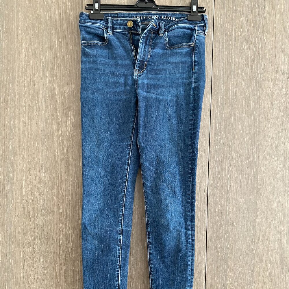American Eagle Outfitters Women's Navy Jeans